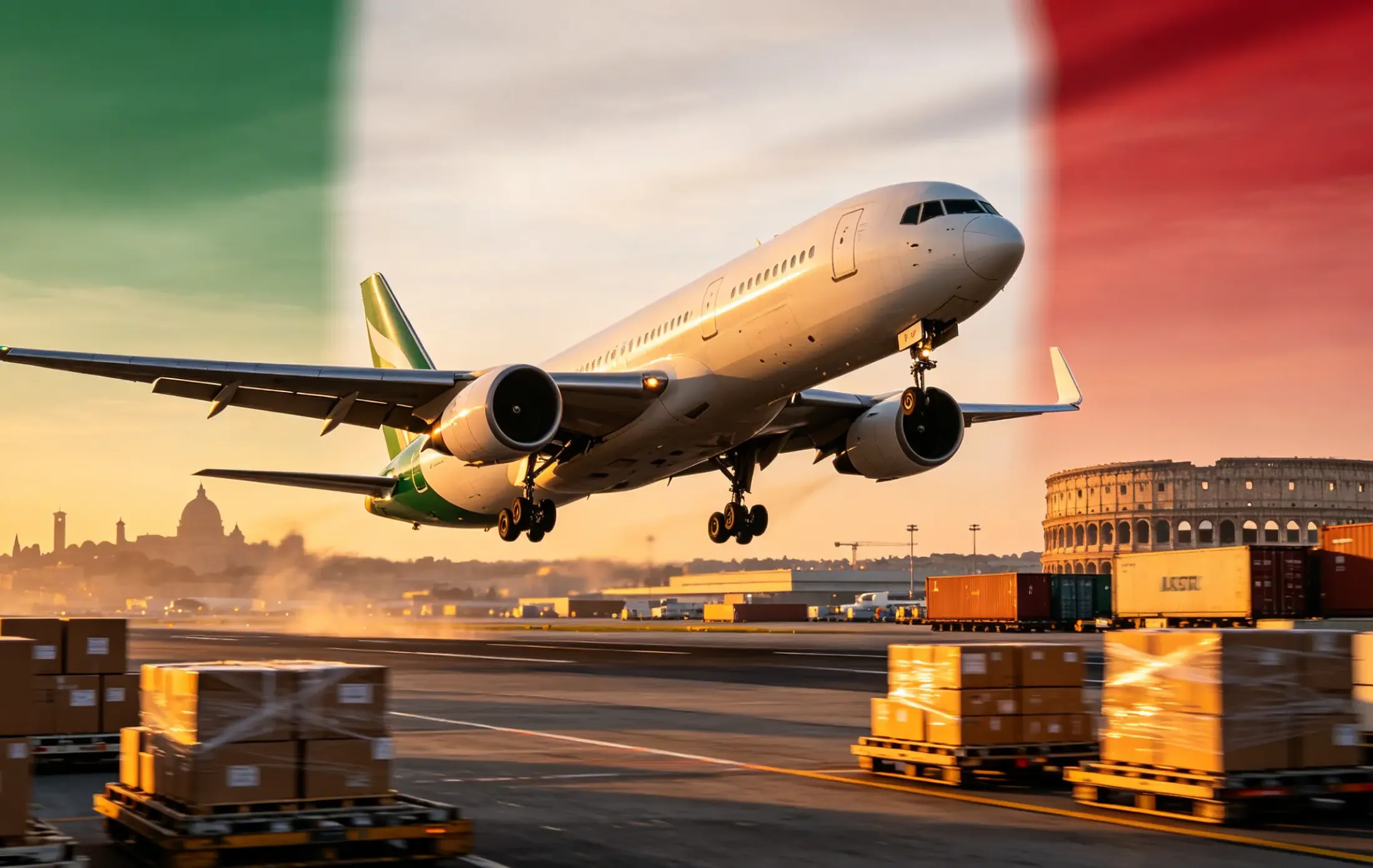 Trasporto aereo dalla Cina all'Italia 2026: costi, tempi e dogana