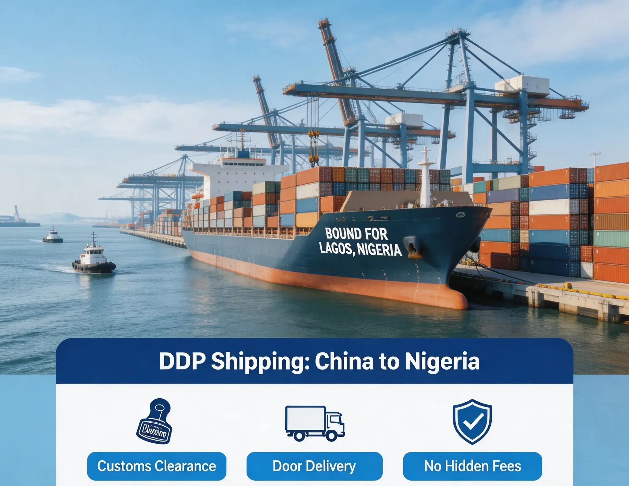 DDP Sea Shipping from China to Nigeria: The Ultimate 2026 Guide