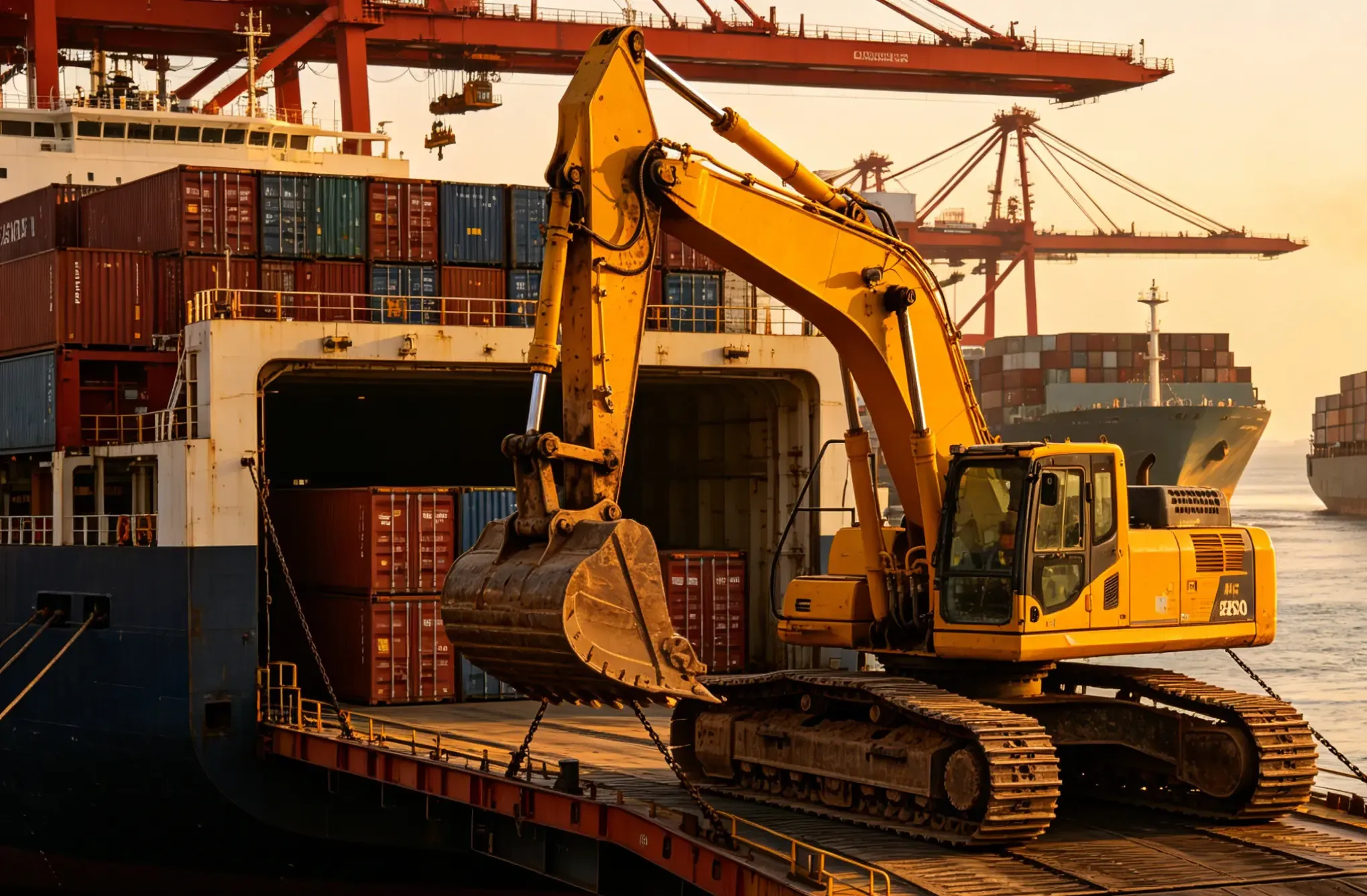 How to Import and Ship an Excavator from China to Saudi Arabia: The Complete 2026 Guide