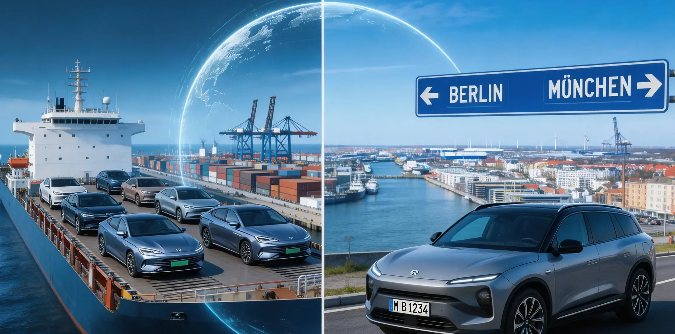 How to Import and Ship Cars from China to Germany in 2026: Costs, Taxes, TÜV & Registration