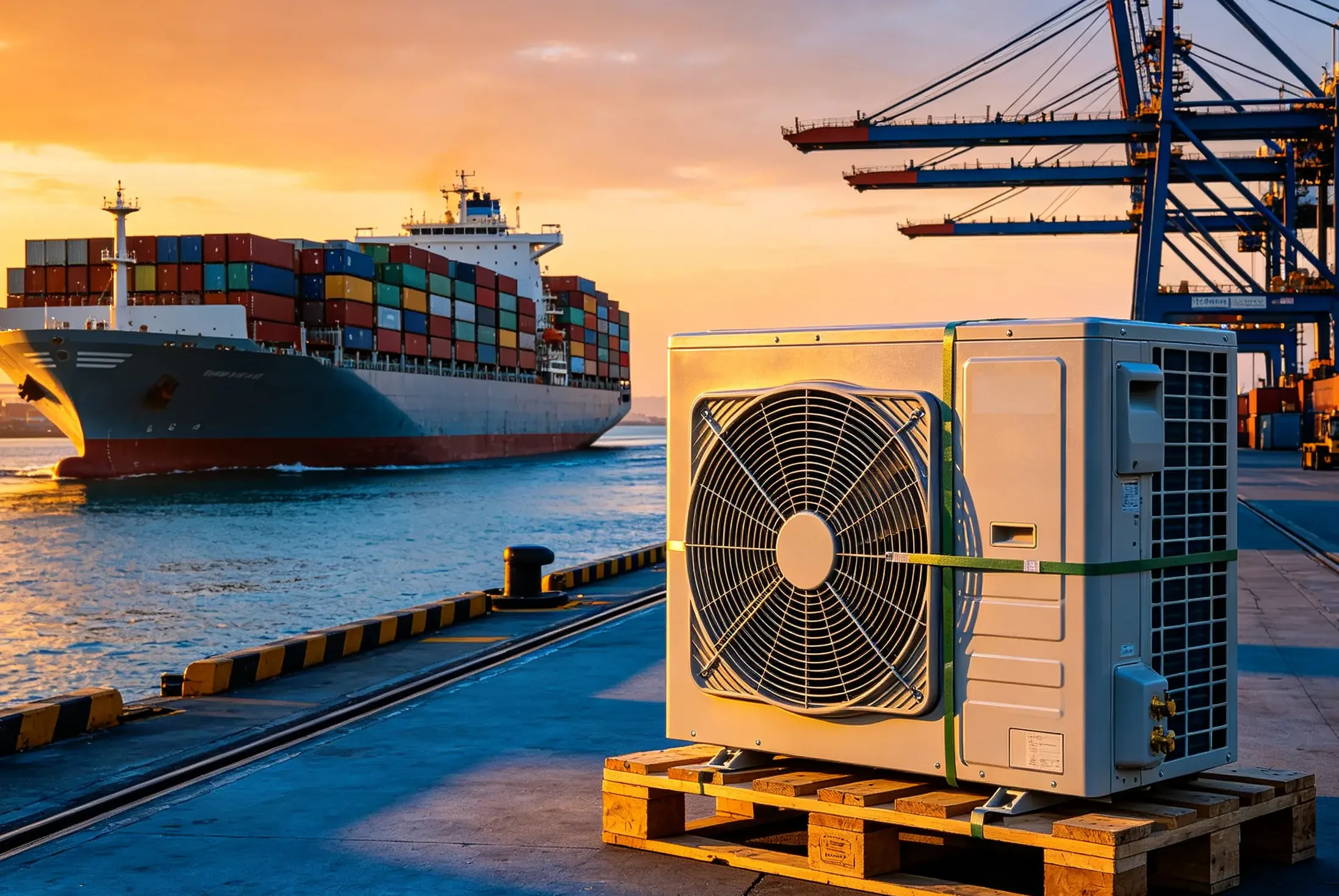 Comment importer un climatiseur de Chine vers la France : le guide complet 2026 (CE, F-Gas et DDP)