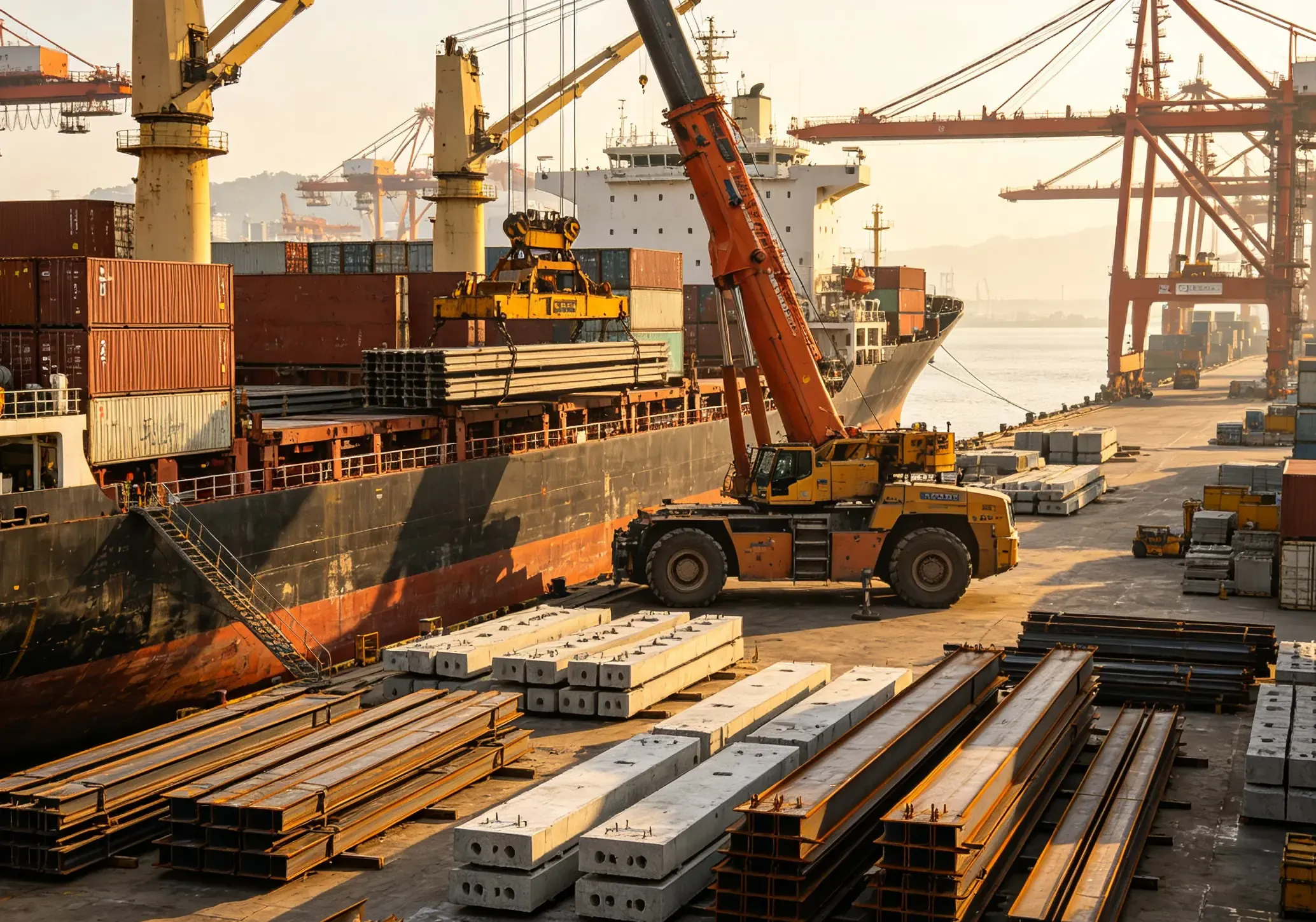 How to Ship Construction Materials and Building Products from China to Saudi Arabia: The Complete 2026 Guide