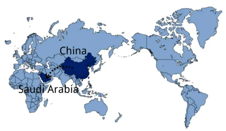 Shipping from China to Saudi Arabia — sea and air freight routes to Jeddah and Dammam