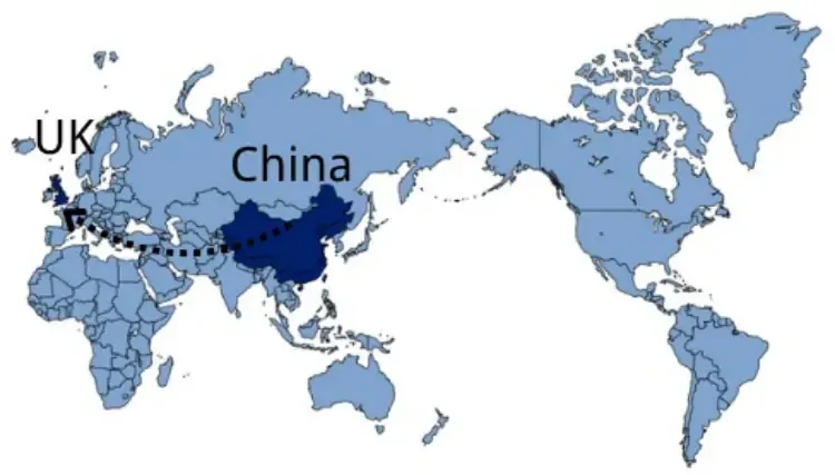Shipping From China to UK