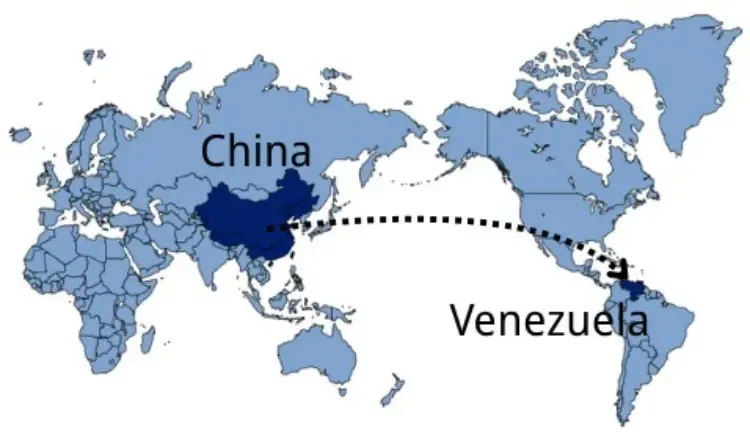 Shipping from China to Venezuela — sea and air freight routes