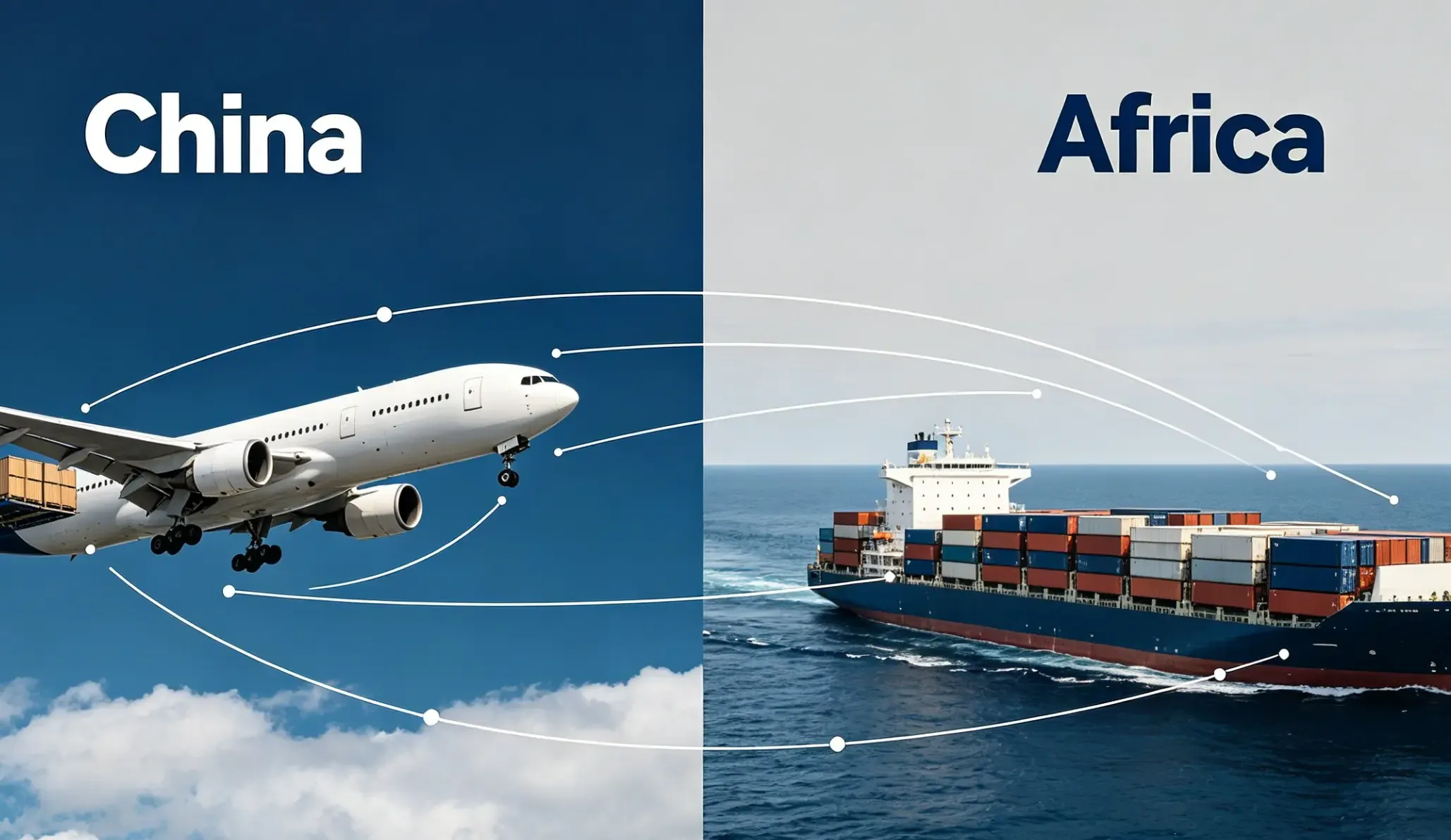 Custo do Frete da China para Angola: Guia Completo 2026 (FCL, LCL e Aéreo)
