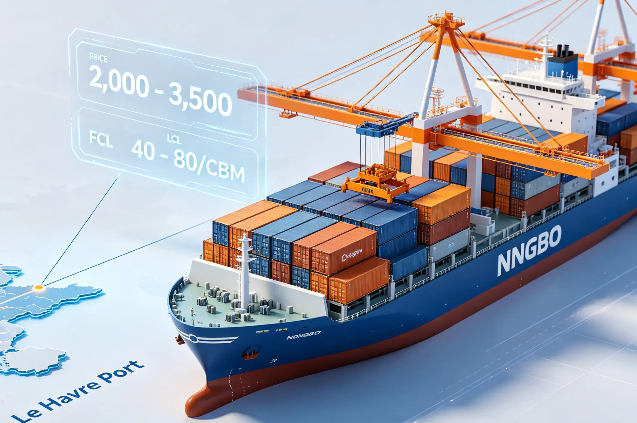 2026 Guide: Shipping Cost from Ningbo to Le Havre Port & Transit Time