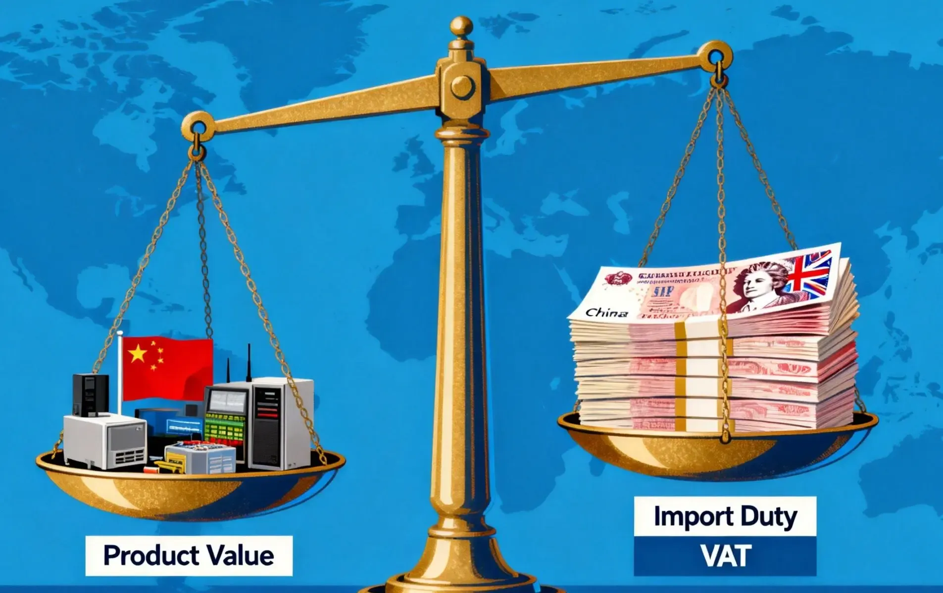 The Ultimate Guide to Import Duties and Taxes from China to UK (2026 Update)